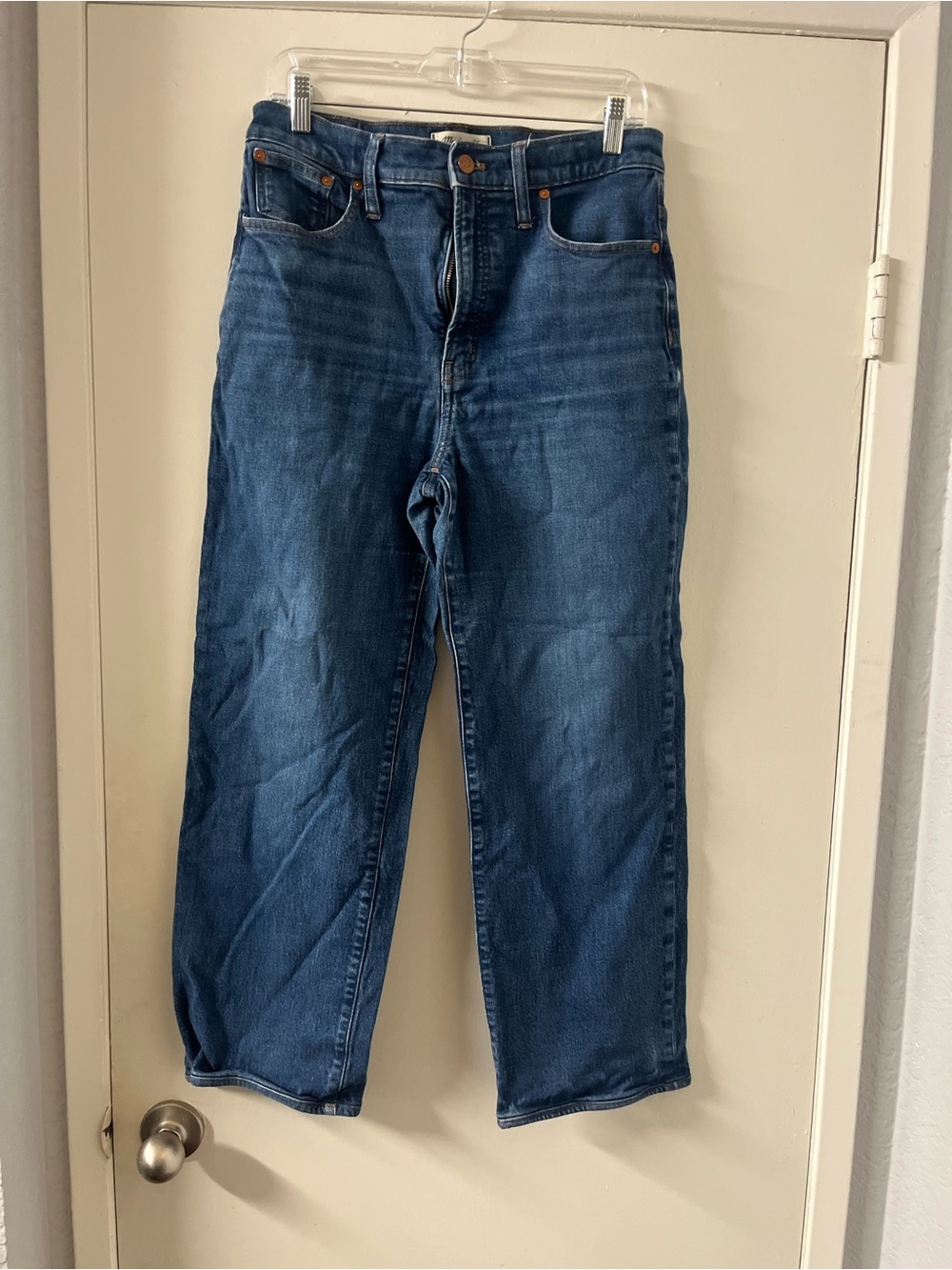Madewell Perfect Vintage Wide Leg Jean Size 30